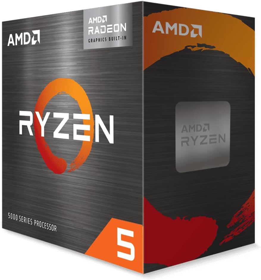 "AMD Ryzen 5 5600G - 6 núcleos, 12 hilos, 3.90 GHz, gráficos Radeon"