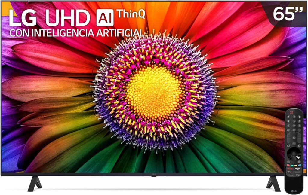 LG Pantalla ThinQ Smart 65UR87509SA - TV 4K HDR10 Pro de 65 Pulgadas