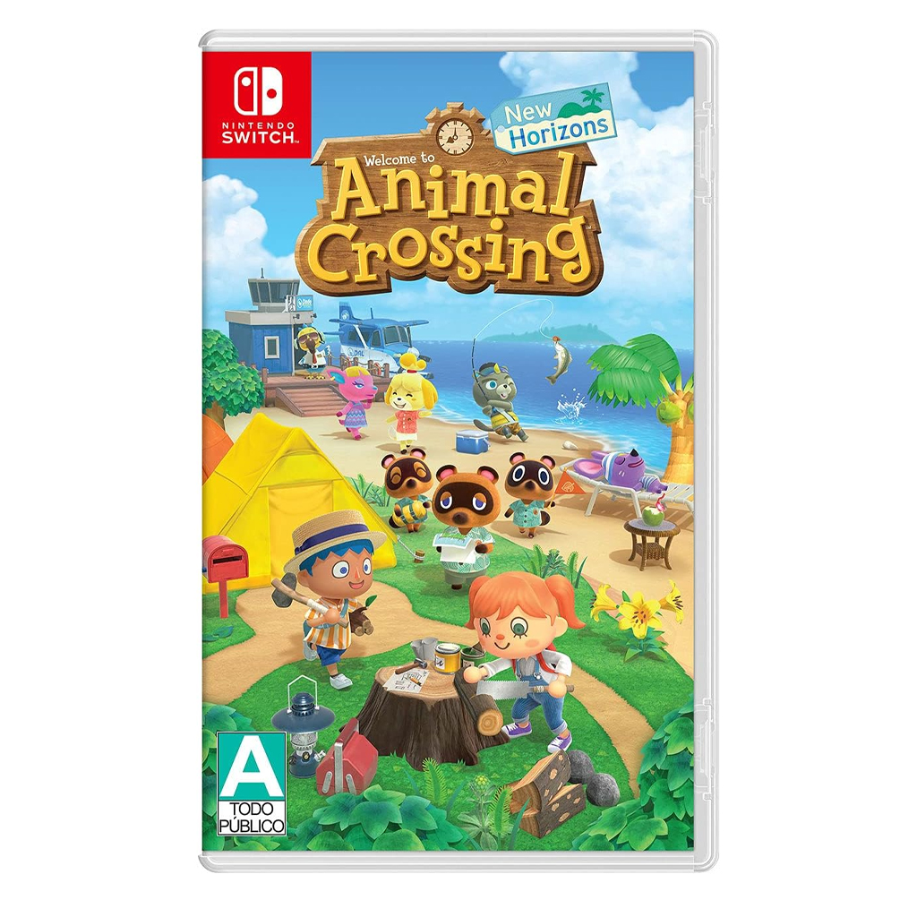 Animal Crossing New Horizons Nintendo Switch - Simulación de Vida, Juego de Nintendo, Construcción de Isla