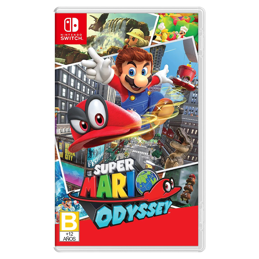 Super Mario Odyssey Nintendo Switch - Aventura en 3D, Juego de Mario